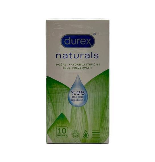 Durex Təbii sürtüglü prezervativ N10 - 1