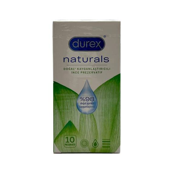 Durex Təbii sürtüglü prezervativ N10 - 1