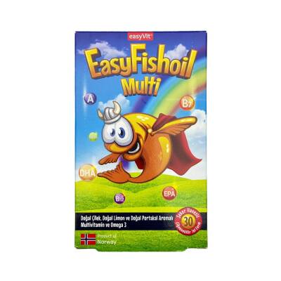 Easyfishoil Multi & Omega 3 N30 tablet - 