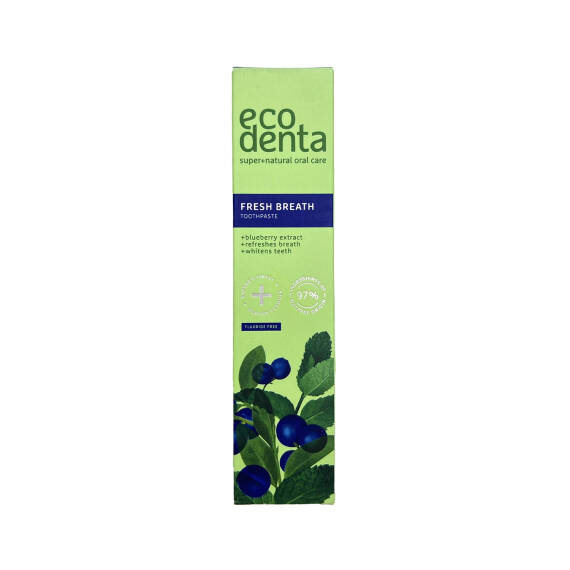 ECODENTA FRESH BREATH TOOTHPASTE BLUEBERRY EXTRACT 100ML 7303 - 1