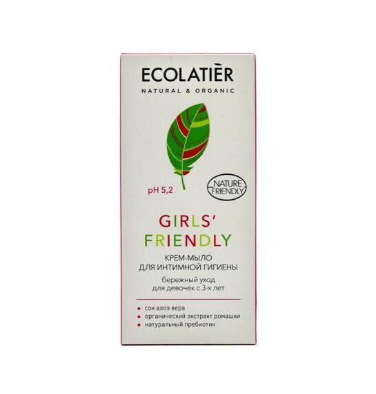Ecolatier Girls Friendly intim gigiyena üçün gel 250 ml - 1