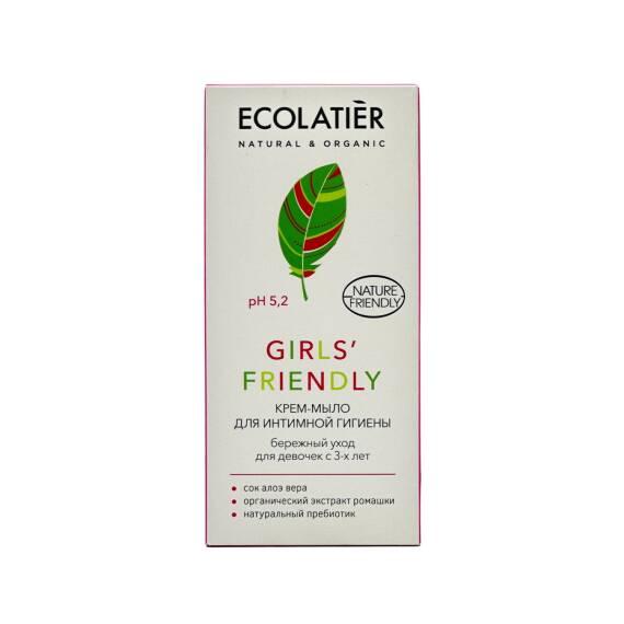 Ecolatier Girls Friendly intim gigiyena üçün gel 250 ml - 1