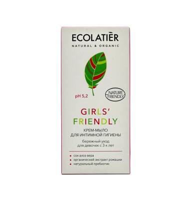 Ecolatier Girls Friendly intim gigiyena üçün gel 250 ml - CAFE MIMI
