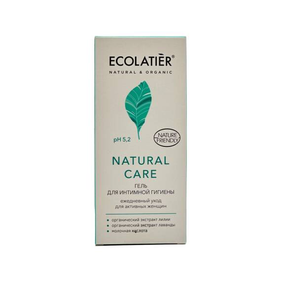 Ecolatier Natural Care intim gigiyena üçün gel 250 ml - 1