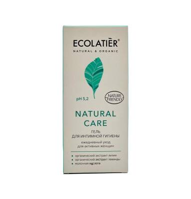 Ecolatier Natural Care intim gigiyena üçün gel 250 ml - CAFE MIMI