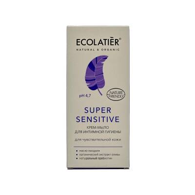 Ecolatier Super Sensitive intim gigiyena üçün gel 250 ml - CAFE MIMI