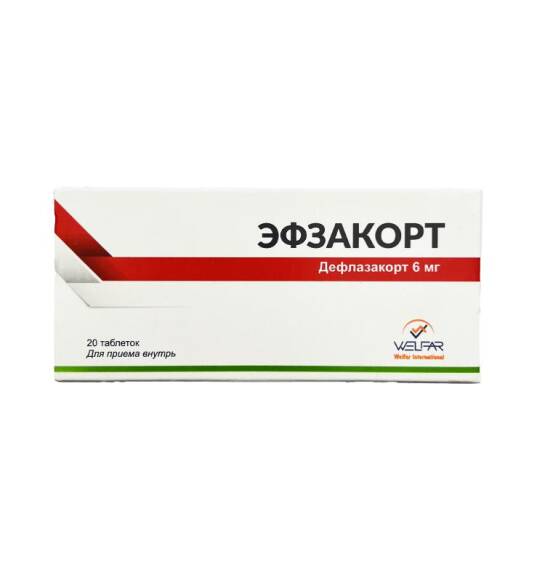 Efzakort 6 mq N20 tablet - 1