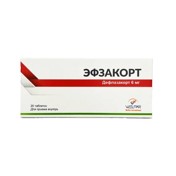 Efzakort 6 mq N20 tablet - 1