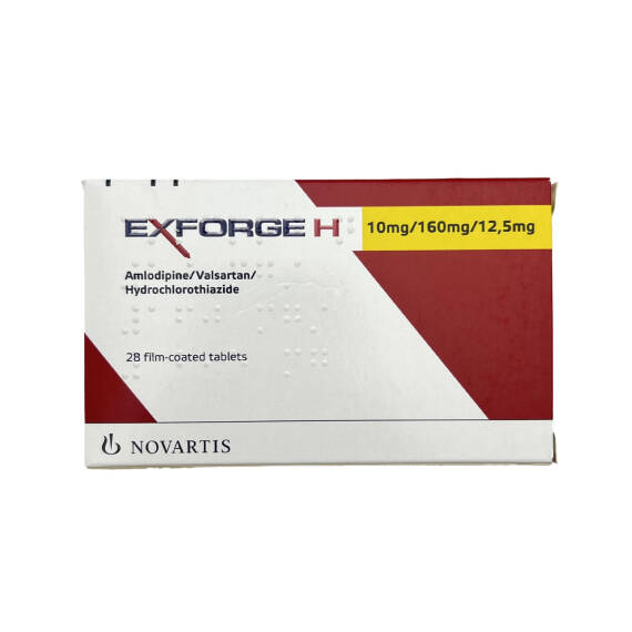 EKSFORJ HCT 10/160/12,5MG N28 TB (ISP) - 1