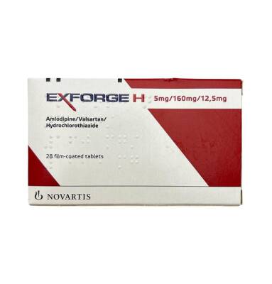 EKSFORJ HCT 5/160/12,5MG N28 TB (ISP) - 