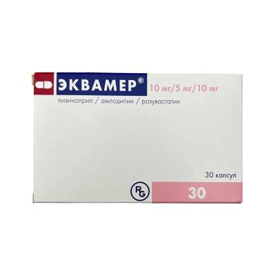 Ekvamer 10MG/5MG/10MG N30 Kaps - 1