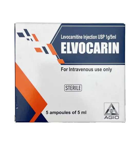 ELVOCARIN 5ML N5 AMP - 1