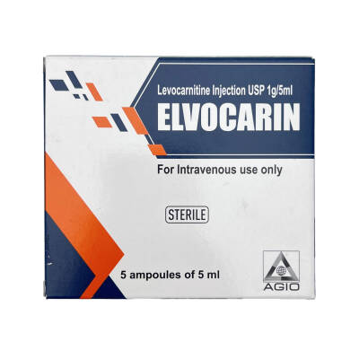 ELVOCARIN 5ML N5 AMP - 