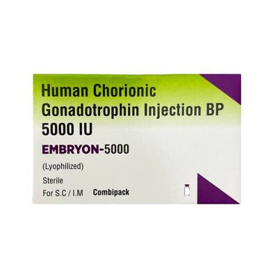 Embrion-5000 BV inyeksiya məhlulu hazırlamaq üçün liofilizə olunmuş toz - 