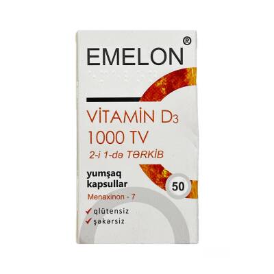 Emelon Vitamin D3 N50 kapsul - 
