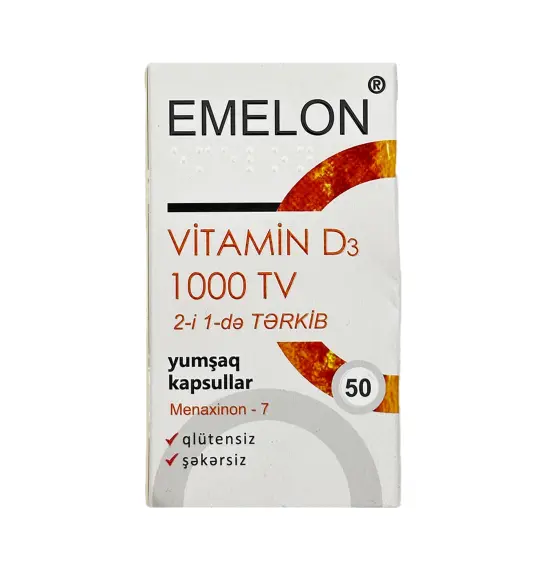 Emelon Vitamin D3 N50 kapsul - 1