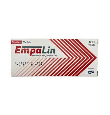 EMPALIN 25/5 MG N30 TAB - 