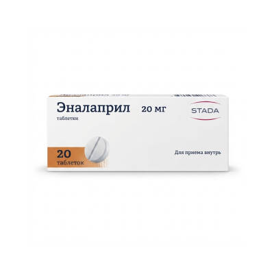 ENALAPRIL 20MG N20 TB (RUS) - 