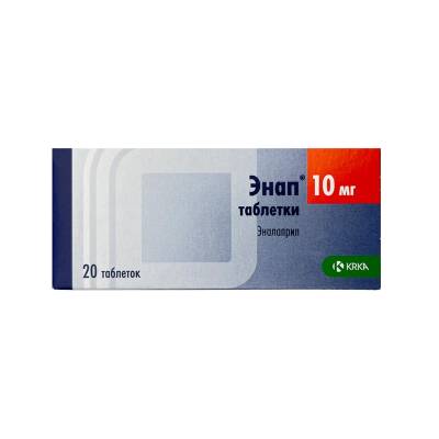 Enap 10 Mg N20 Tablet - 