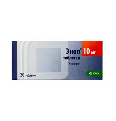 Enap 10 MG N20 tablet - 