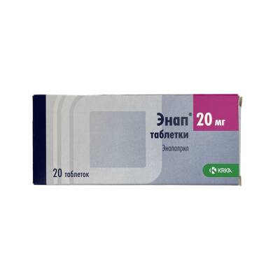 Enap 20 Mg N20 Tablet - 