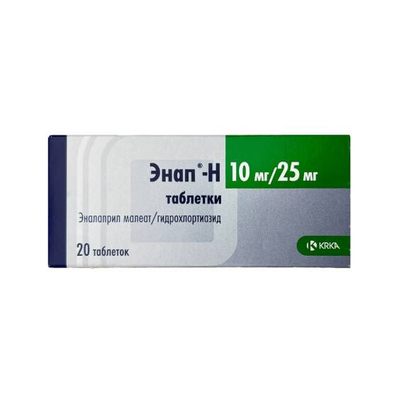 Enap-H 10/25 Mq N20 Tablet - 1