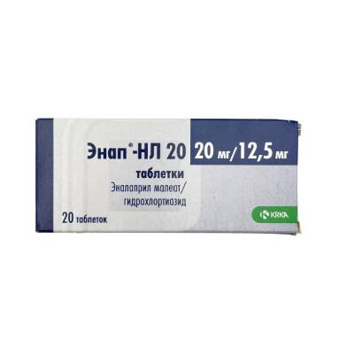 Enap-HL 20 /12,5 mq N20 tablet - 