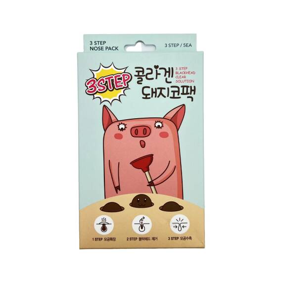 ENOUGH BONIBELLE 3 STEP NOSE PACK 0843 - 1