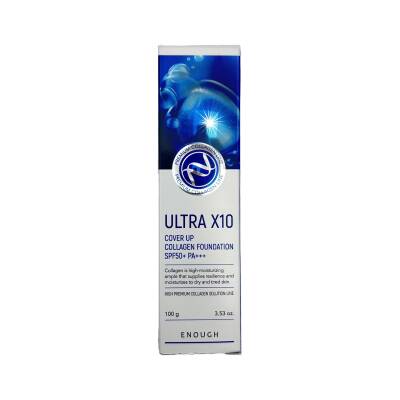 Enough Ultra X10 Cover Up Collagen Foundation SPF 50+ Pa+++ 0993 - ENOUGH