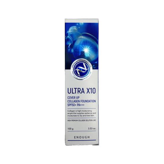Enough Ultra X10 Cover Up Collagen Foundation SPF 50+ Pa+++ 0993 - 1