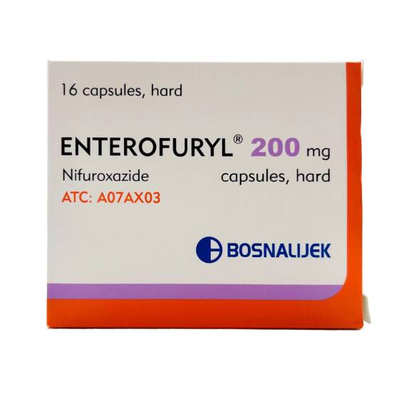 Enterofuril 200 mg N16 cap - 1