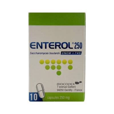ENTEROL 250MG N10 CAP - 