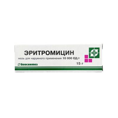 ERITROMISIN 10MG 15GR MELHEM - 