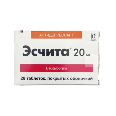 ESCITA 20MG N28 TB - 