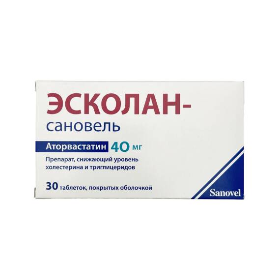 ESKOLAN-SANOVEL 40MG N30 TB - 1