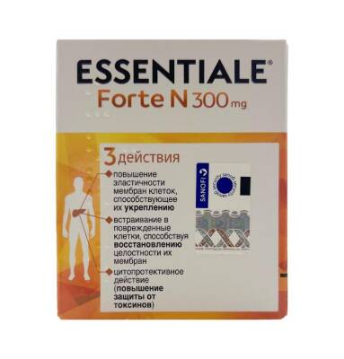 Essensiale Forte N 300 mq N30 kapsul - 