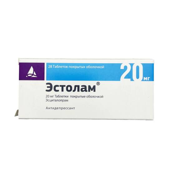 ESTOLAM 20MG N28 TB - 1