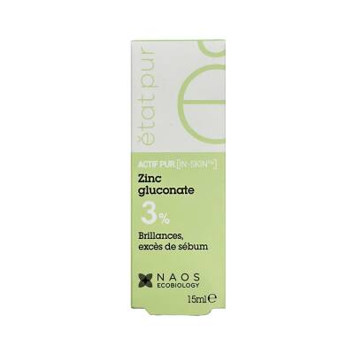 ETAT PUR ZINC GLUCONATE 3% FPIP 15ML 1210 - 