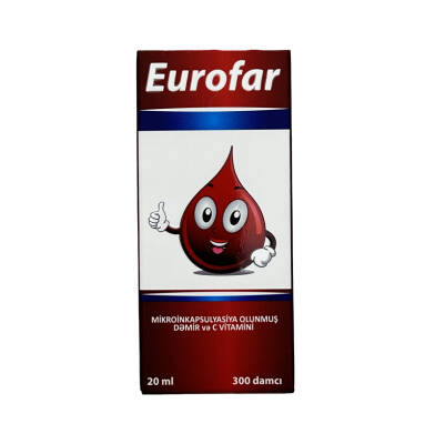EUROFAR 20ML DAMLA - 