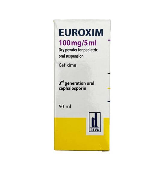 Euroksim 100 mq/5 ml suspenziya hazırlamaq üçün toz - 1
