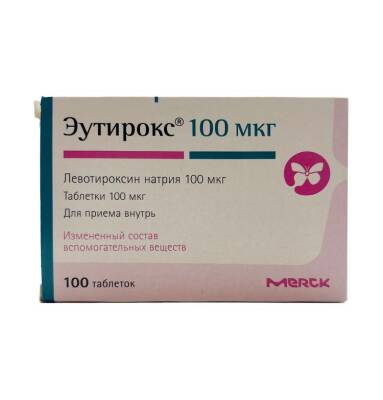Eutiroks 100 mq N100 tablet - 