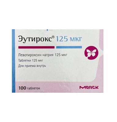 Eutiroks 125 Mkg N100 tablet - 