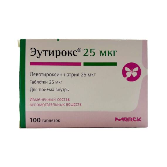 Eutiroks 25 Mq N100 Tablet - 1