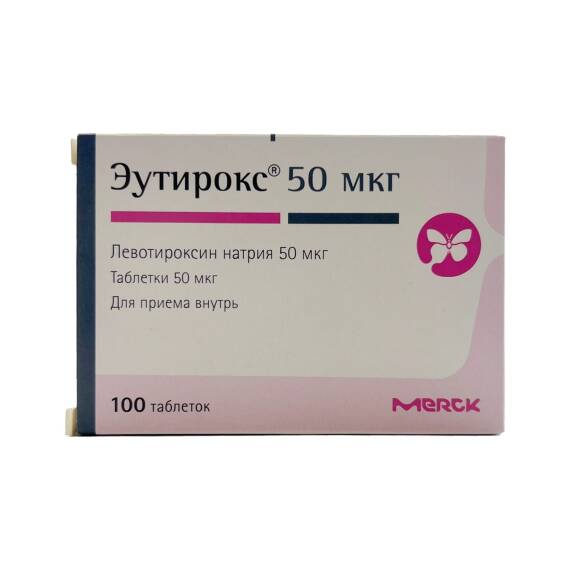 Eutiroks 50 Mq N100 Tablet - 1