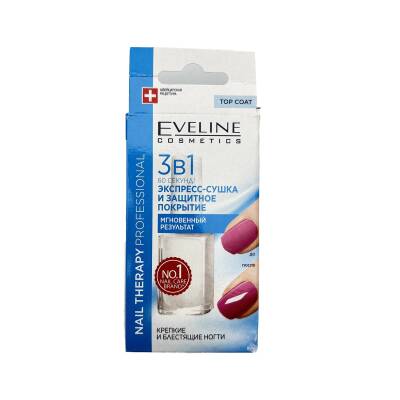 EVELINE 9745 EKSPRESS SUSKA I ZASITN POKRITIE 3V1 12ML - EVELINE