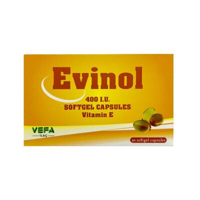 EVINOL 400IU N30 CAP - 