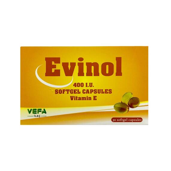 EVINOL 400IU N30 CAP - 1