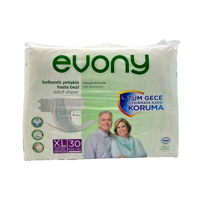 Evony xəstələr üçün bez ekstra böyük ölçü 30 ədədli - EVONY