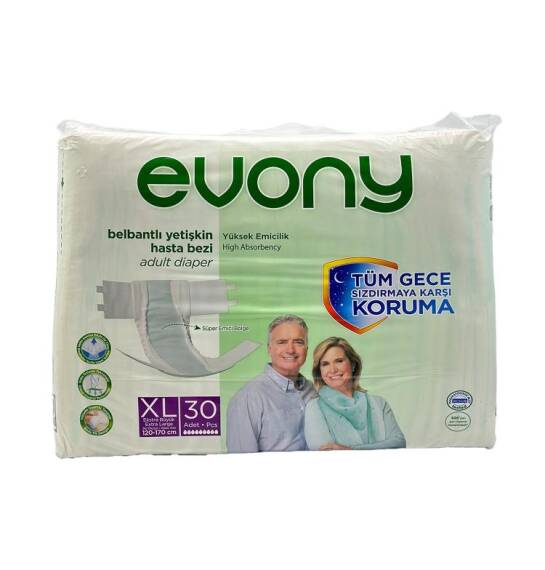 Evony xəstələr üçün bez ekstra böyük ölçü 30 ədədli - 1