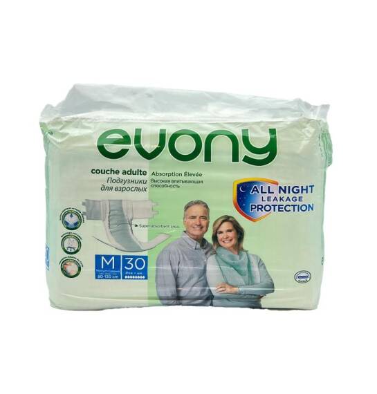 Evony xəstələr üçün bez orta ölçü 30 ədədli - 1